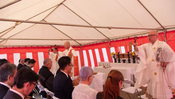 地鎮式を行いました