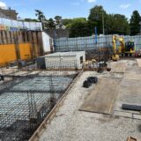【4月の様子】地下の基礎、完了へ